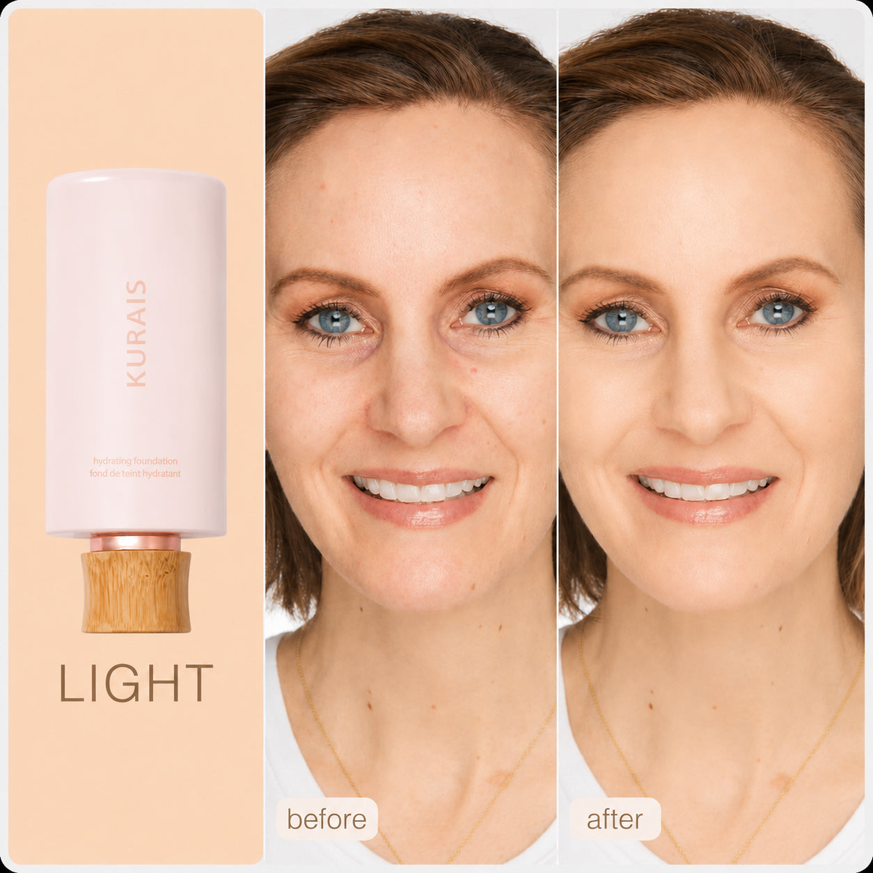 Limited Time BOGO Free🔥 Hydrating Foundation & Brush -  Instantly blurs, hydrates & smooths your skin