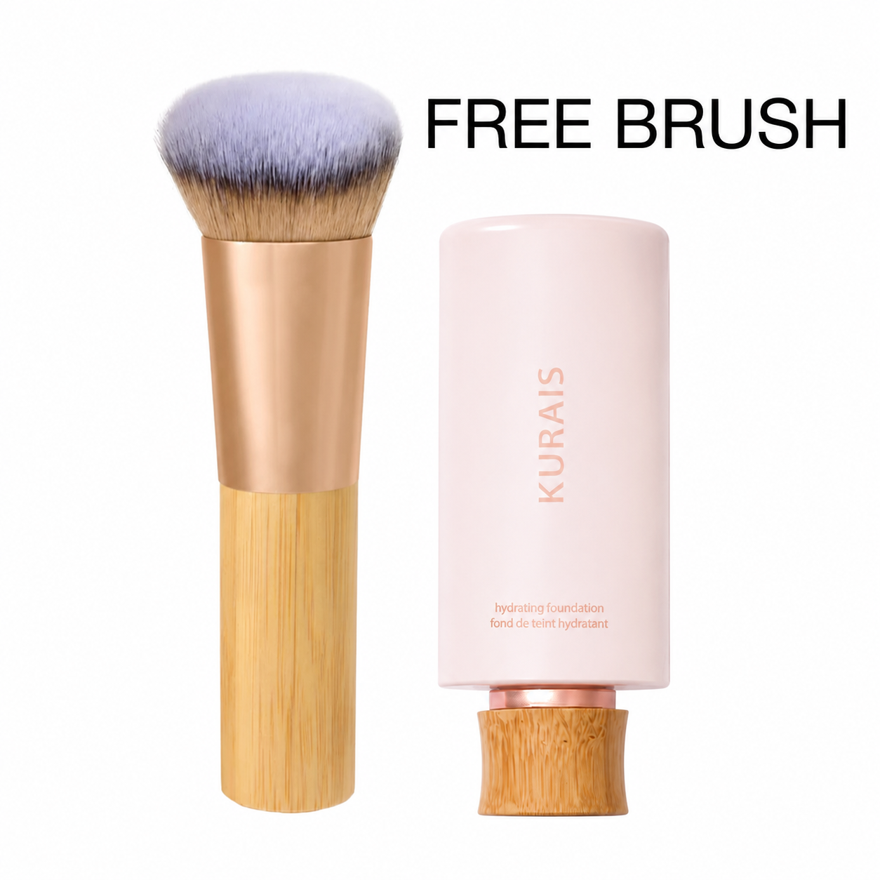 Limited Time BOGO Free🔥 Hydrating Foundation & Brush -  Instantly blurs, hydrates & smooths your skin